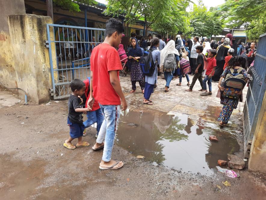 After a halt of  over2 years, students are now finally showing up at school