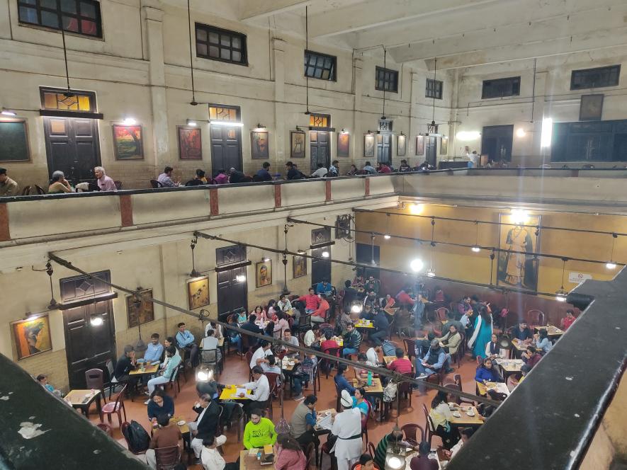 Inside view of the Indian Coffee House. Photo by Saurav Kumar