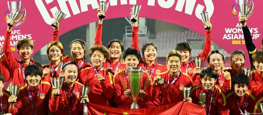 China's football focus switches to women