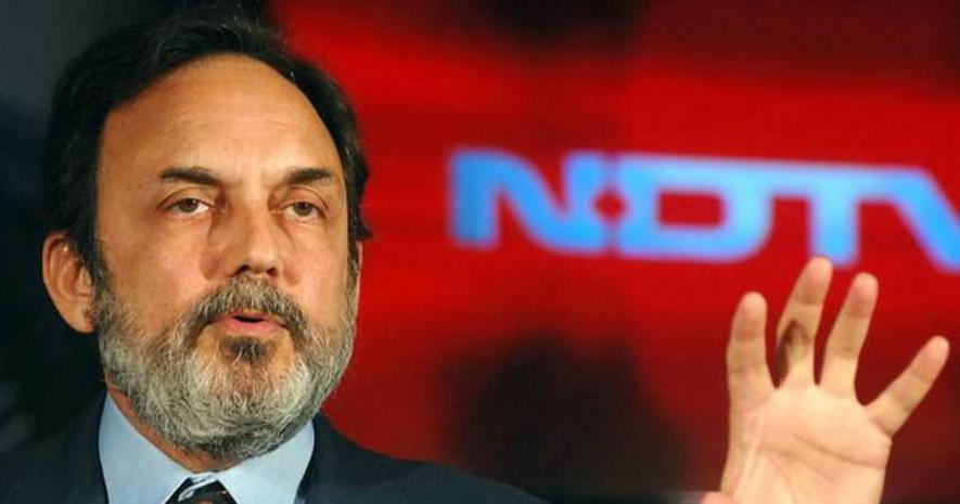 NDTV founders Prannoy Roy.