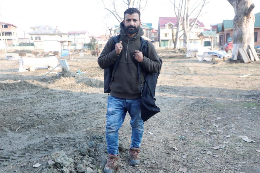 Reyan Sofi, a popular birder from Srinagar, has campaigned hard for the restoration of the Hokersar wetland. Picture credit: Umer Asif.