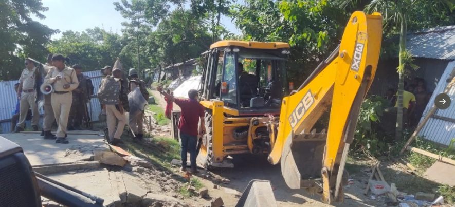 Assam: Eviction Drive in Lakhimpur Hits Over 200 Families, Mostly Bengali-Speaking Muslims