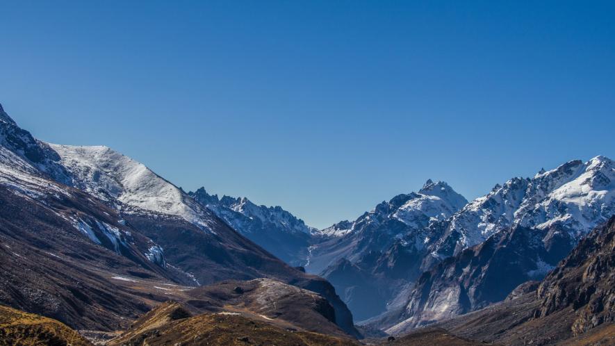 Himalayas are the youngest range of mountains and are still in the formative stages. This means that this area is extremely sensitive to earthquakes, and frictional shear rocks are present in this area. Constructing in this zone is dangerous.