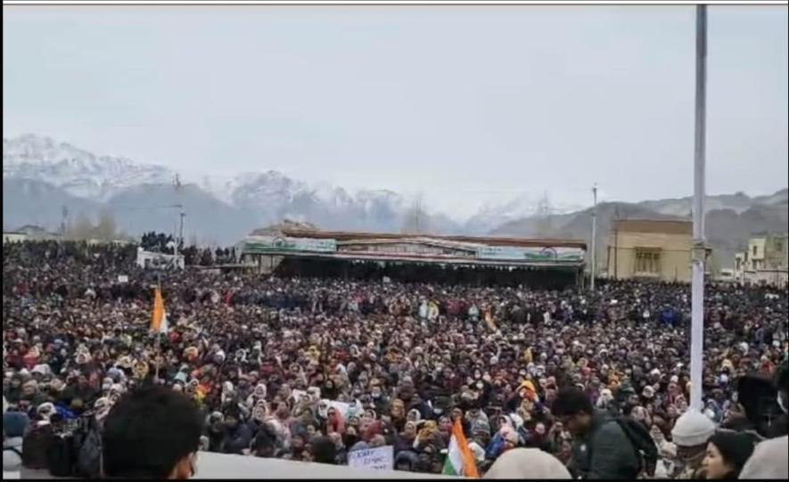 ladakh protest