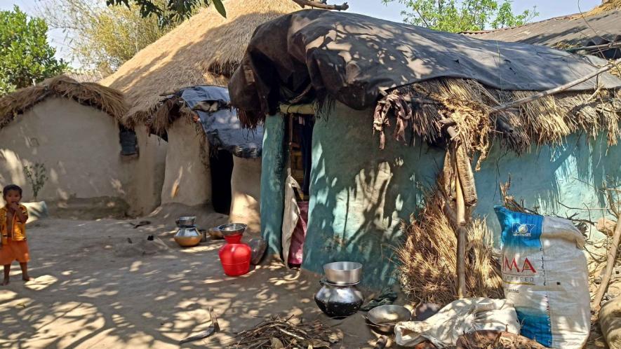 Houses condition of all land labourers at Kochkhali village of Onda Block, Bankura.