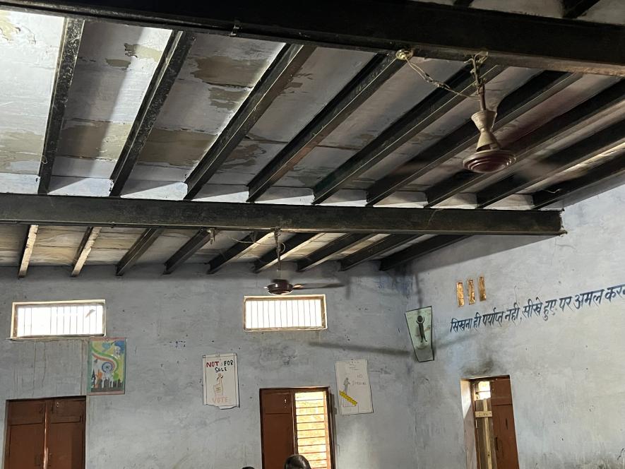 Classrooms at the Government School in Chitana, Haryana.