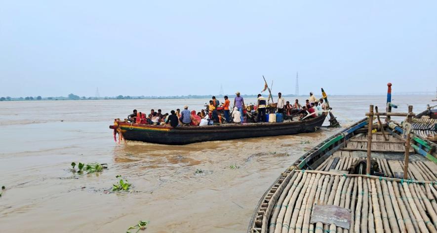 Pounding waters have eroded Diara's land and displaced people from 15 villages so far (Photo - Amarjeet Sharma, 101Reporters).