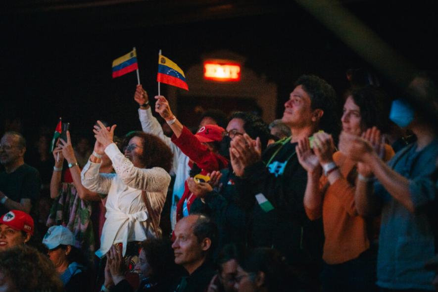 Attendees at “Latin America Speaks: Solidarity Versus Empire”. Photo: Micah Fong