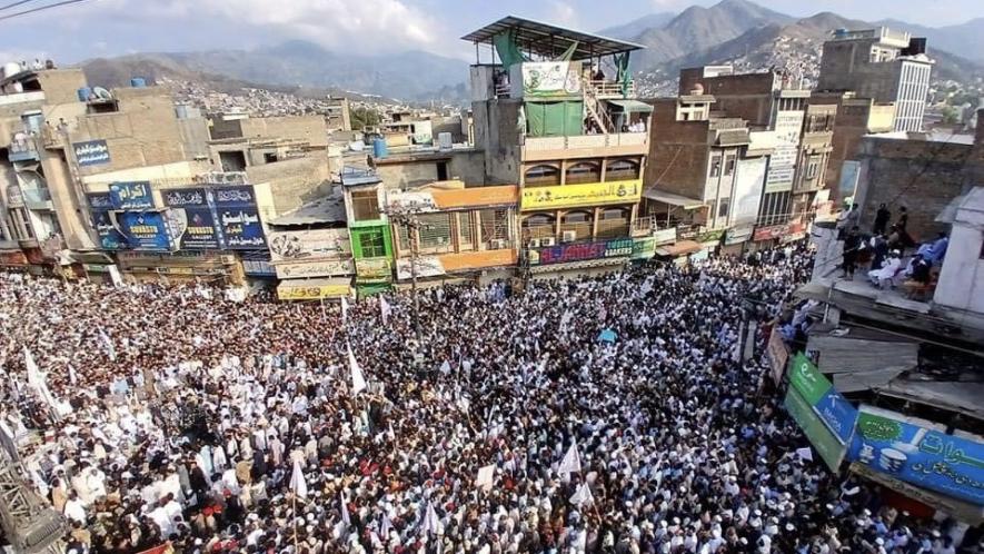 A massive rally of PTM in July. Photo: PTM