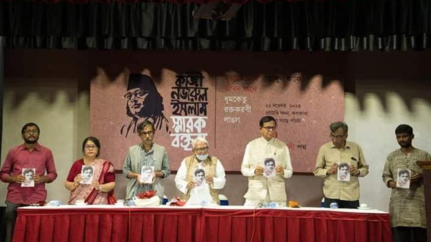 Essays in Bengali by late CPI(M) general secretary Sitaram Yechury, published by Marxbadi Path, were released in Kolkata on November 23, 2024.