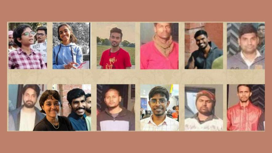 All 13 students, including three females, from the Bhagat Singh Students Morcha, were sent to 14-day judicial custody by a Varanasi court. The student organisation has dismissed all allegations.