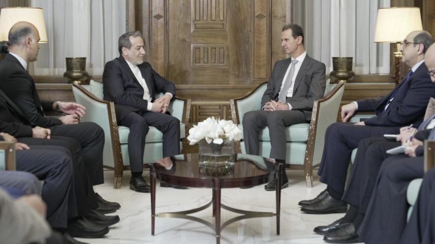 Iran’s Foreign Minister Abbas Araghchi met with Syrian President Bashar al-Assad in Damascus on December 1. Photo: IRNA