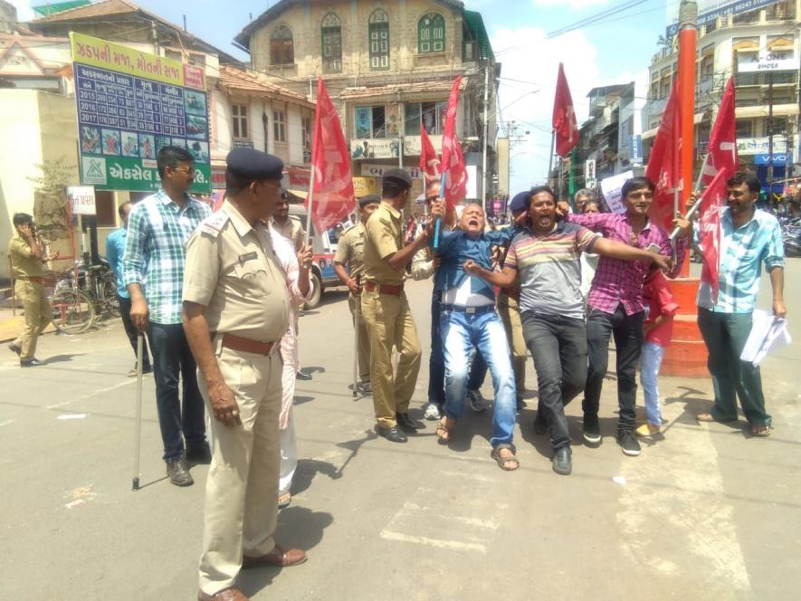 Bharat Bandh by Left parties