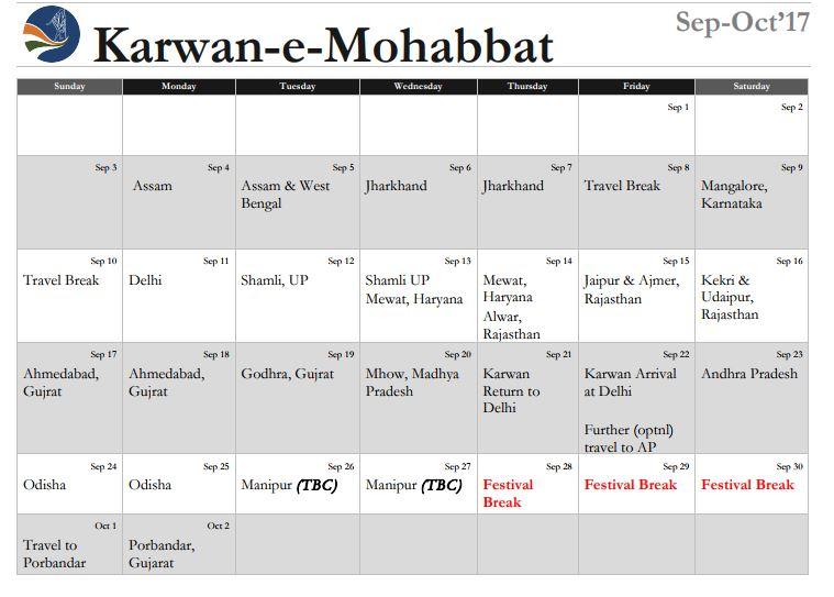 karwane mohabbat