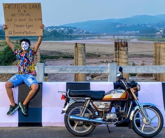 Mask man of Jammu